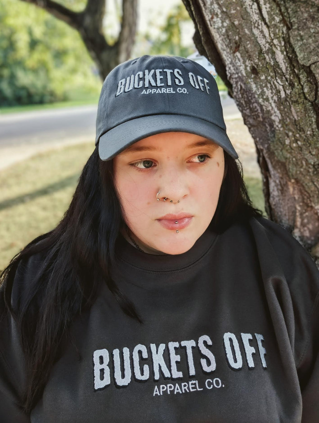 Buckets Off Fully Embroidered Dad Hat