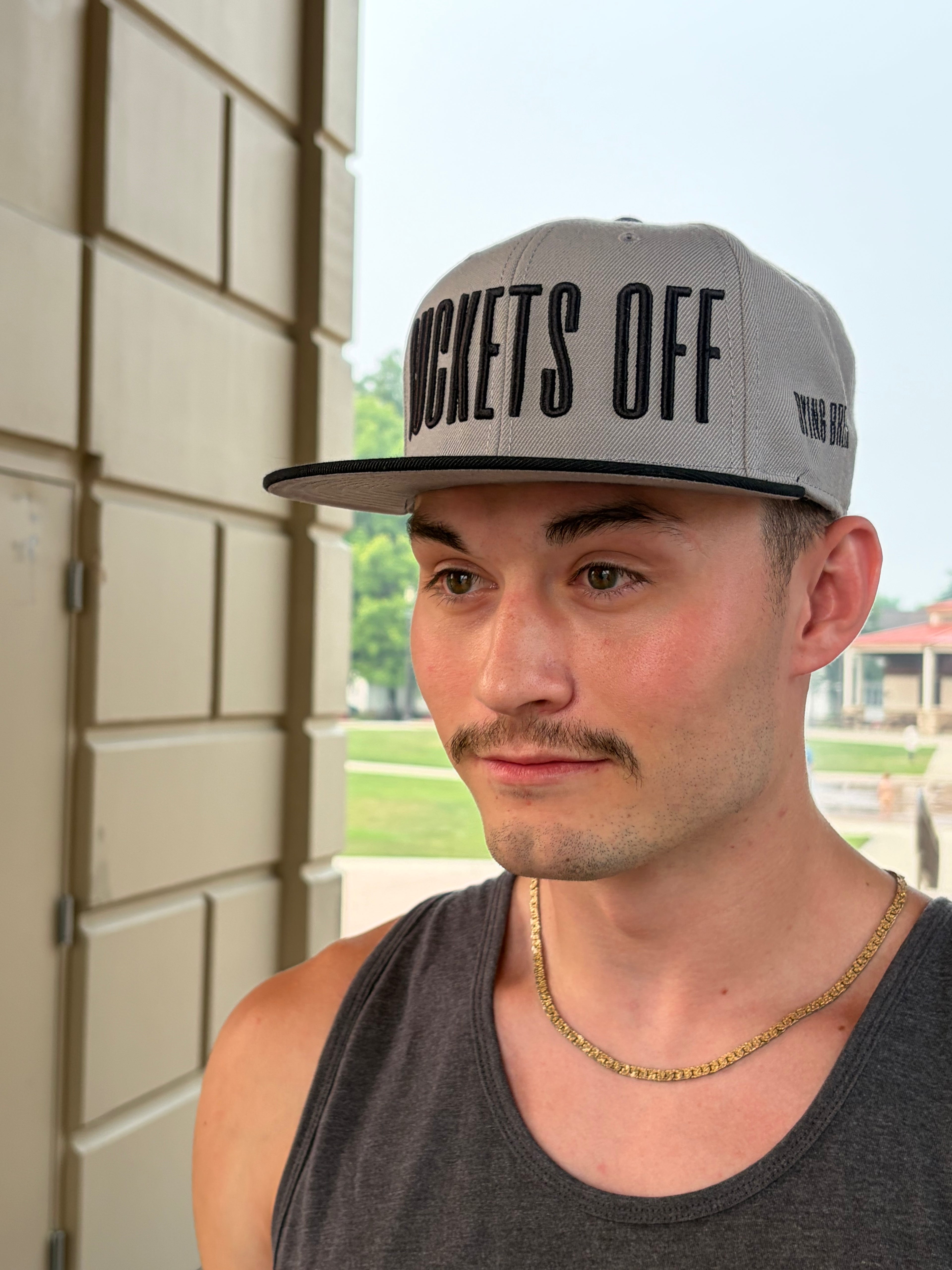 Buckets Off, Snapback 3D Embroidered Hat