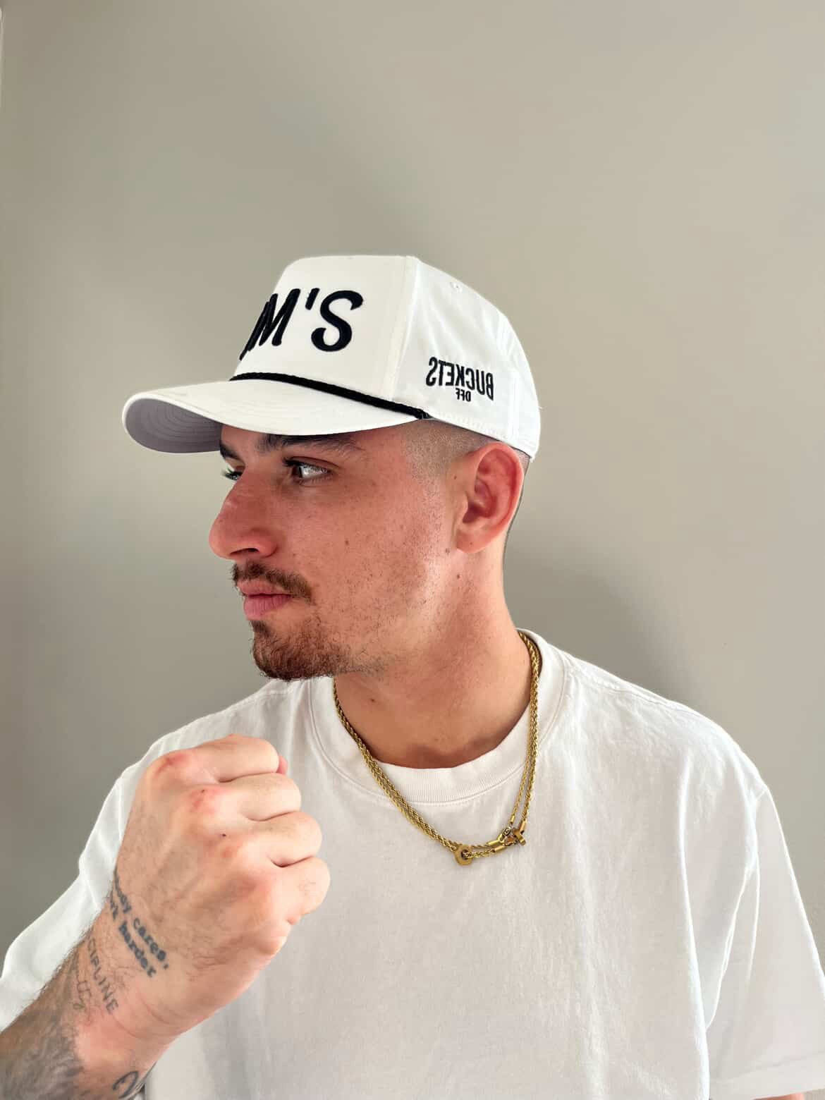 PIM'S 3D Puffy Embordered Rope Hat